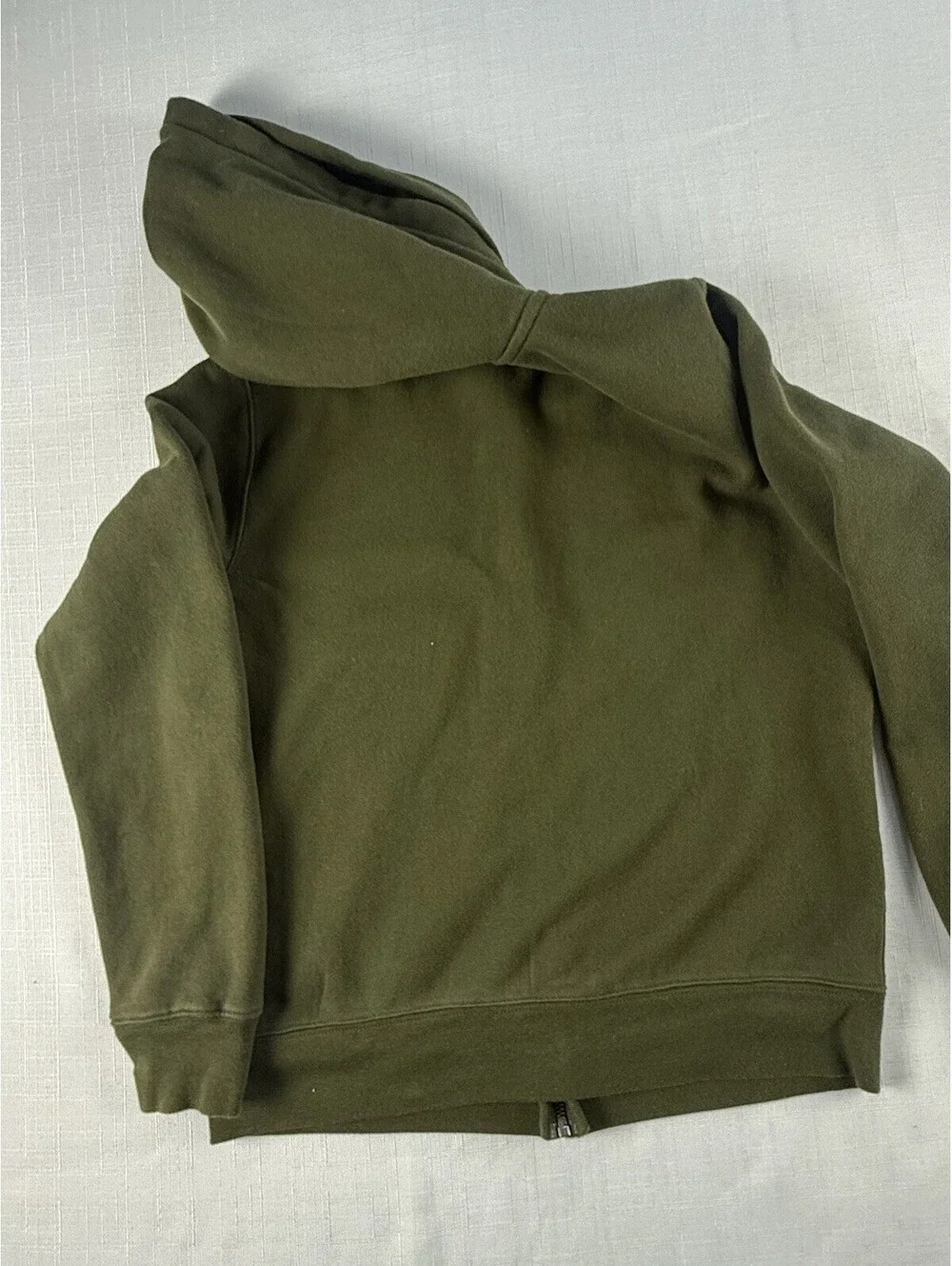 Polo Ralph Lauren Boys L 14-16 Olive Full Zip Hoodie